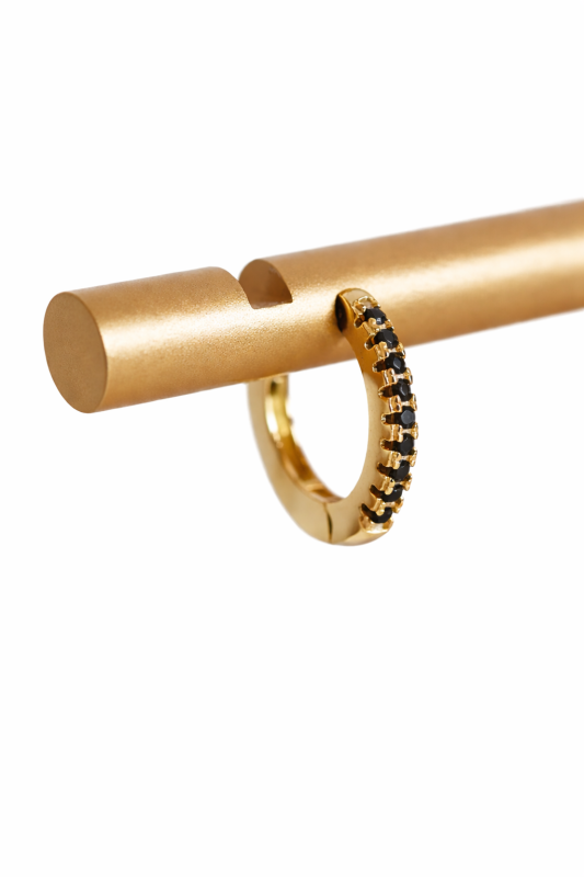 Kolczyki Nocny Blask z cyrkoniami