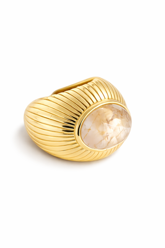 Pierścień Solaris z Rutylem